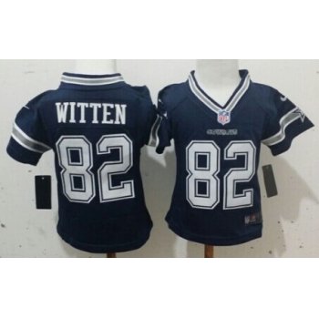 Nike Dallas Cowboys #82 Jason Witten Blue Toddlers Jersey