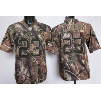 Nike Houston Texans #23 Arian Foster Realtree Camo Kids Jersey