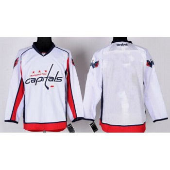 Washington Capitals Blank White Kids Jersey