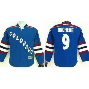 Colorado Avalanche #9 Matt Duchene Blue Third Kids Jersey