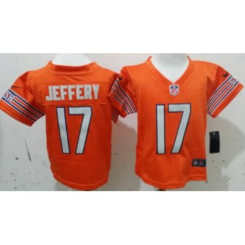 Nike Chicago Bears #17 Alshon Jeffery Orange Toddlers Jersey