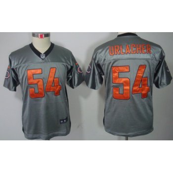 Nike Chicago Bears #54 Brian Urlacher Gray Shadow Kids Jersey