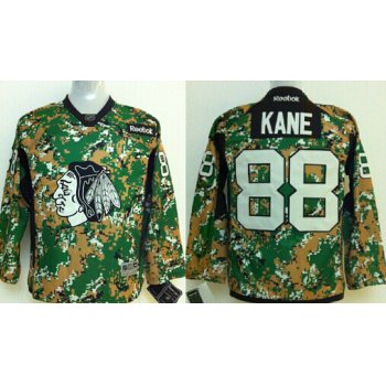 Chicago Blackhawks #88 Patrick Kane 2014 Camo Kids Jersey