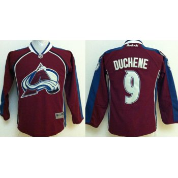 Colorado Avalanche #9 Matt Duchene Red Kids Jersey