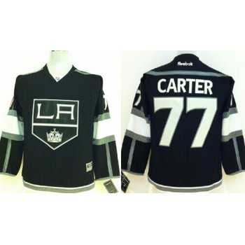 Los Angeles Kings #77 Jeff Carter Black Kids Jersey