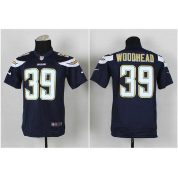 Nike San Diego Chargers #39 Danny Woodhead 2013 Navy Blue Game Kids Jersey