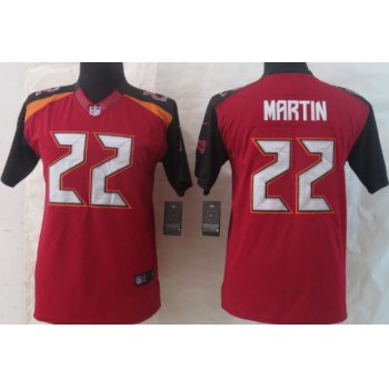 Nike Tampa Bay Buccaneers #22 Doug Martin 2014 Red Limited Kids Jersey