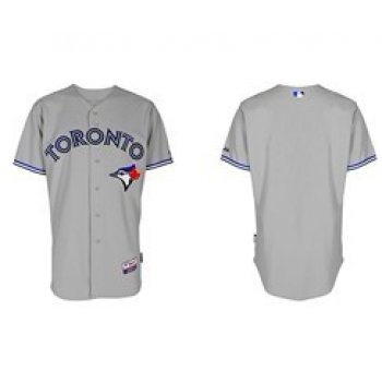 Toronto Blue Jays Blank Gray Kids Jersey