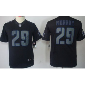 Nike Dallas Cowboys #29 DeMarco Murray Black Impact Limited Kids Jersey