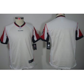 Nike Atlanta Falcons Blank White Limited Kids Jersey