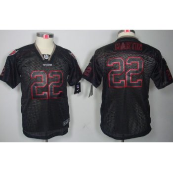 Nike Tampa Bay Buccaneers #22 Doug Martin Lights Out Black Kids Jersey