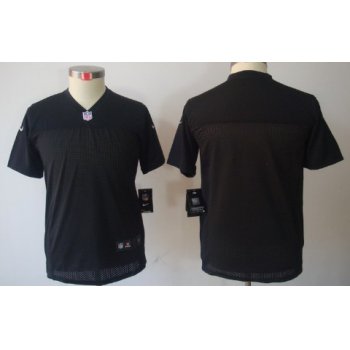 Nike Oakland Raiders Blank Black Limited Kids Jersey