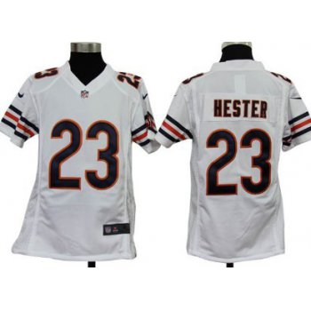 Nike Chicago Bears #23 Devin Hester White Game Kids Jersey