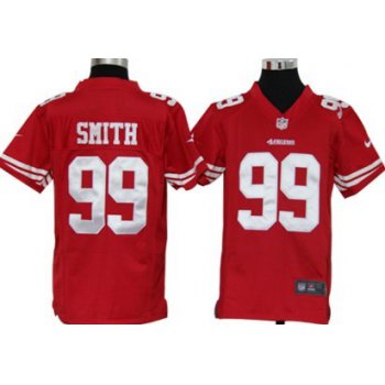 Nike San Francisco 49ers #99 Aldon Smith Red Game Kids Jersey