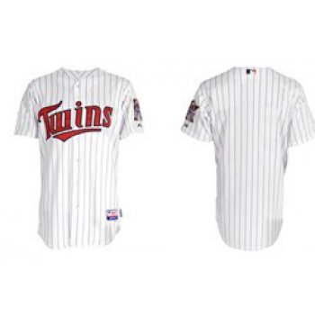 Minnesota Twins Blank White Pinstripe Kids Jersey