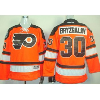 Philadelphia Flyers #30 Ilya Bryzgalov 2012 Winter Classic Orange Kids Jersey