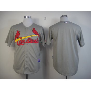 St. Louis Cardinals Blank Gray Jersey