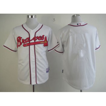 Atlanta Braves Blank White Jersey