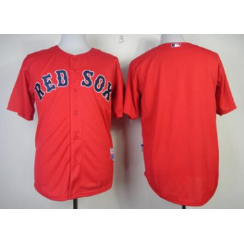 Boston Red Sox Blank Red Jersey