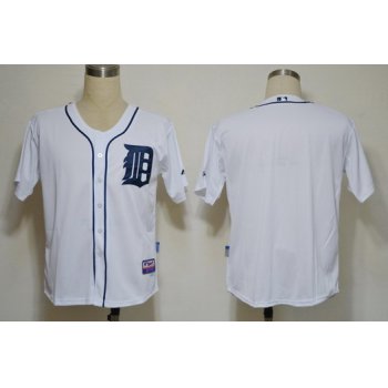 Detroit Tigers Blank White Jersey