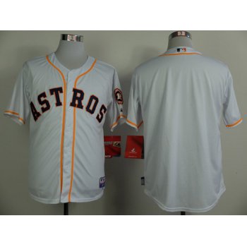 Houston Astros Blank White Jersey