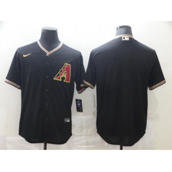 Men Arizona Diamondback Blank Black Game Nike MLB Jerseys