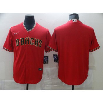 Men Arizona Diamondback Blank Red Game Nike MLB Jerseys