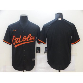 Men Baltimore Orioles Blank Black Game Nike MLB Jerseys