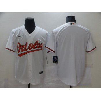 Men Baltimore Orioles Blank White Game Nike MLB Jerseys