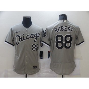 Men Chicago White Sox 88 Robert Grey Elite Nike MLB Jerseys