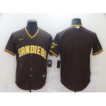 Men San Diego Padres Blank brown Game Nike MLB Jerseys