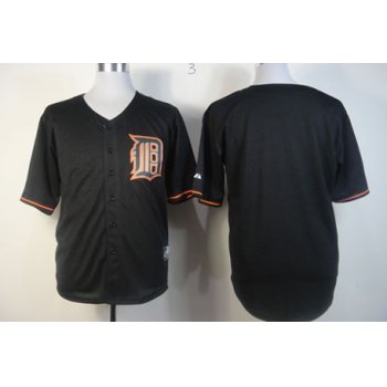 Detroit Tigers Blank Black Fashion Jersey