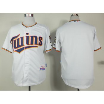 Minnesota Twins Blank 2015 White Jersey