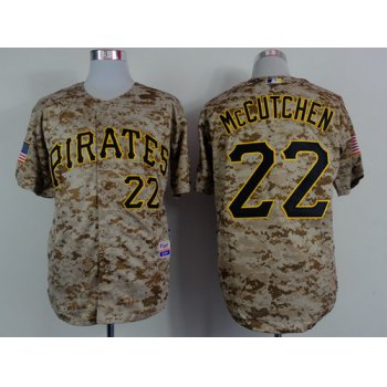 Pittsburgh Pirates #22 Andrew McCutchen 2014 Camo Jersey