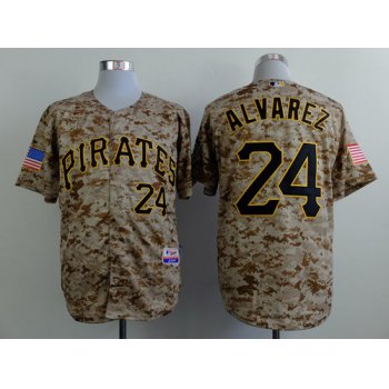 Pittsburgh Pirates #24 Pedro Alvarez 2014 Camo Jersey