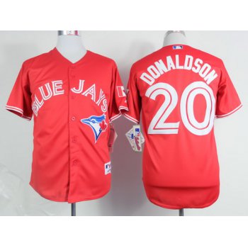 Toronto Blue Jays #20 Josh Donaldson Red Jersey