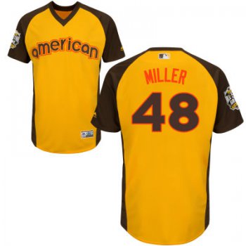 Men's American League New York Yankees #48 Andrew Miller Gold 2016 MLB All-Star Cool Base Collection Jersey