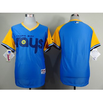 Tampa Bay Rays Blank 1988 Light Blue Jersey