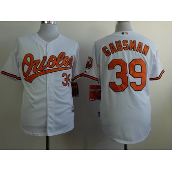 Baltimore Orioles #39 Kevin Gausman White Jersey