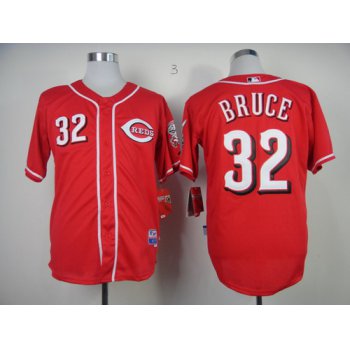 Cincinnati Reds #32 Jay Bruce Red Jersey