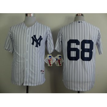 New York Yankees #68 Dellin Betances White Jersey