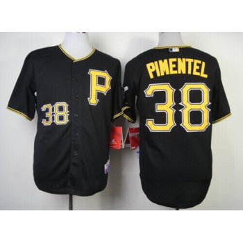 Pittsburgh Pirates #38 Stolmy Pimentel Black Jersey