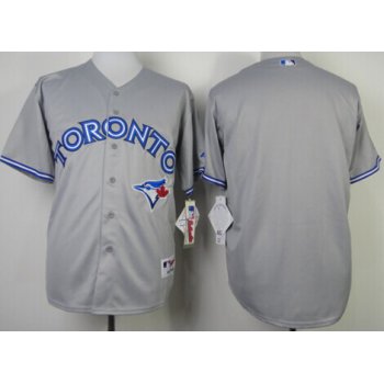 Toronto Blue Jays Blank Gray Jersey