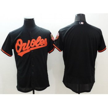 Men's Baltimore Orioles Blank Black Flexbase 2016 MLB Player Jersey