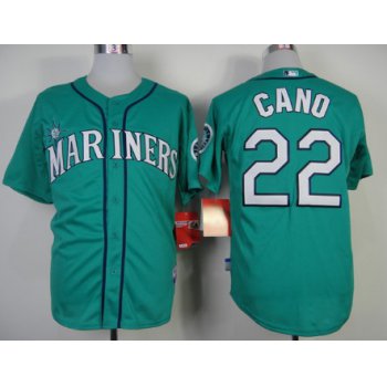 Seattle Mariners #22 Robinson Cano Green Jersey