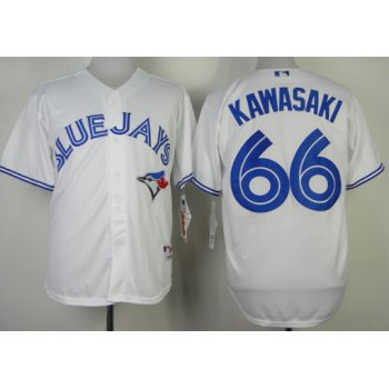 Toronto Blue Jays #66 Munenori Kawasaki White Jersey