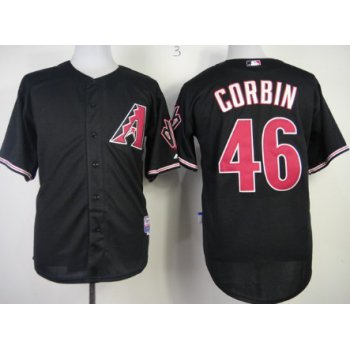 Arizona Diamondbacks #46 Patrick Corbin Black Jersey