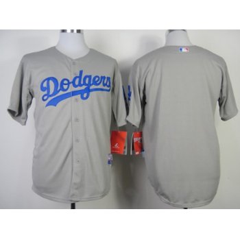 Los Angeles Dodgers Blank 2014 Gray Jersey