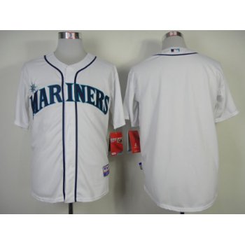 Seattle Mariners Blank White Jersey