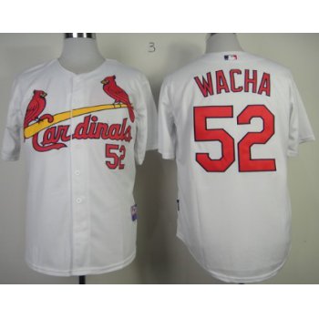 St. Louis Cardinals #52 Michael Wacha White Jersey